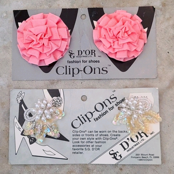 SG D'OR Clip-On Fashion For Shoes - Picture 1 of 5